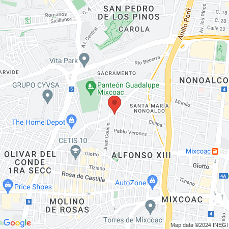 Consultorio Dental “Diseñando tu sonrisa” map