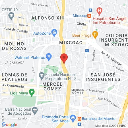 Aplicaciones Médicas Integrales S.A. de C.V. map