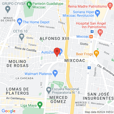 Clinica Veterinaria Del Dr. Garcia map