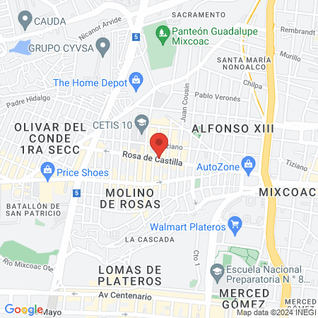 Centro de Nutricion Canina map