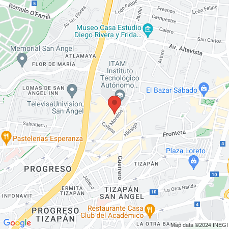 CONSULTORIO DENTAL Dr. MIGUEL map