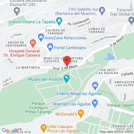 Santana’s Barber map