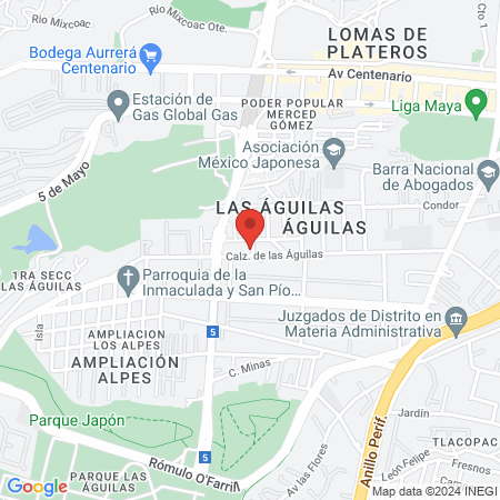 Ramirez Villafuerte Gerardo Dr map