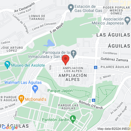 Doctor Pereira y Pereira S.C. map