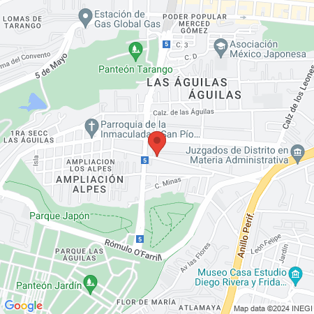 Luz Beatriz Beltran De Alvarez map