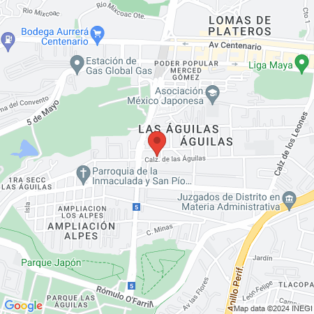 NEOKIDS PEDIATRAS CIUDAD DE MÉXICO map