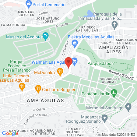 K-Chorros/Hospital Veterinario Águilas map