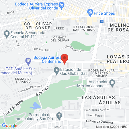 Clínica Veterinaria Animalandia (Animalitos) map