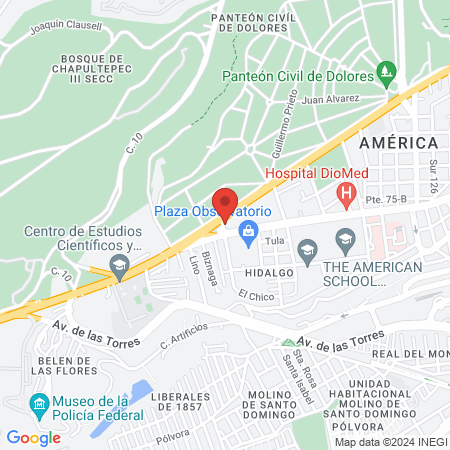 Podología Observatorio map