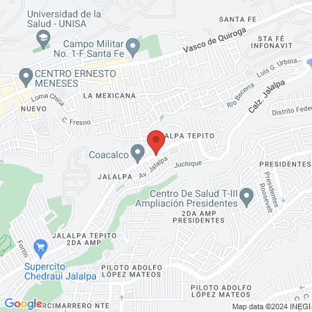 Estetica Mia Colucci map