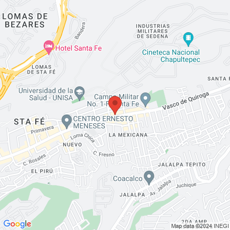 DENTAL SANTA FÉ map