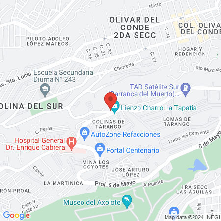 Ginecología y Obstetricia map