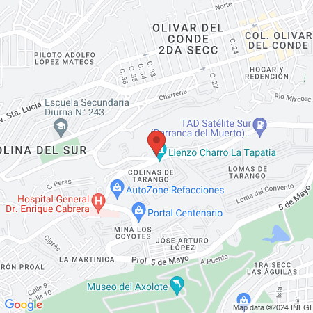 Dr. Ernesto Alatriste Horsten Médico General Álvaro Obregón map