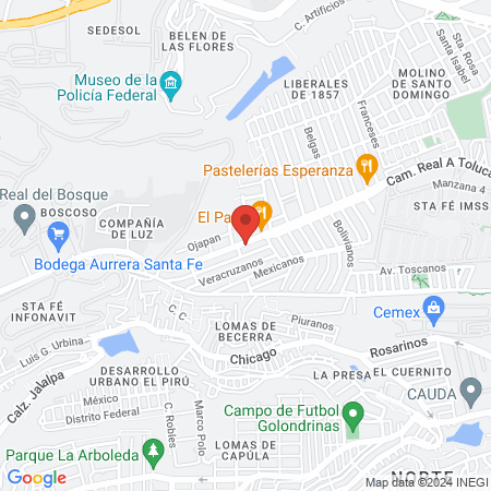 Estética De Luna map