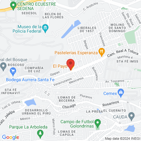 Estetica Unisex Imagen 2000 map