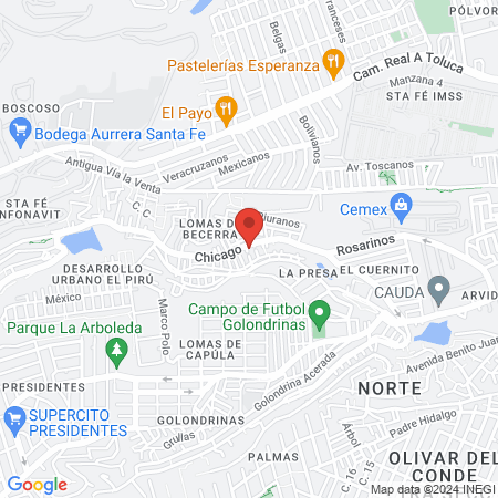 Odontólogo Pablo Huerta map