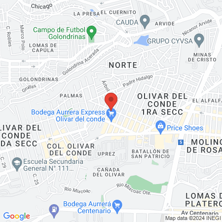 Estética D' Loren map