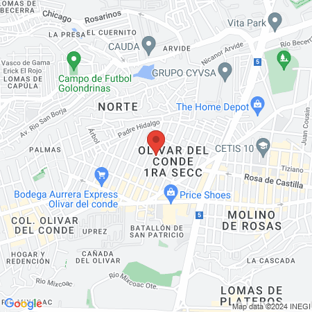 Paz Lopez Manuel Dr. map