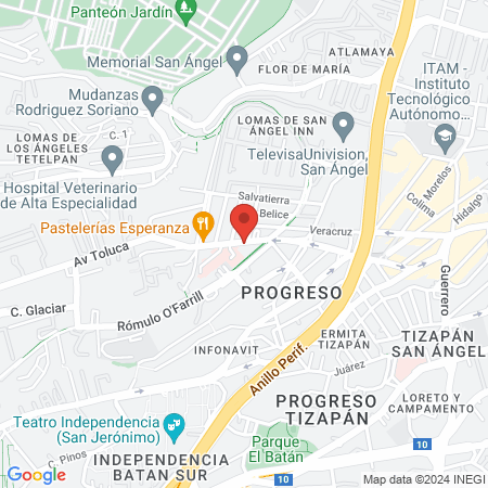 Centro de Implantología y Estética Dento Facial map