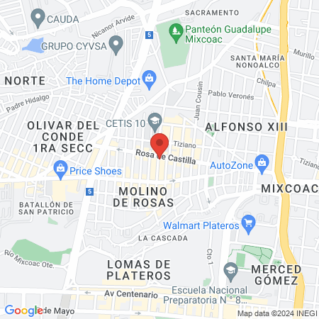 Consultorio Dental Just Smile map