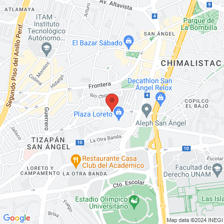 Bicha Studios Loreto map