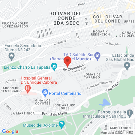 HOSPITAL VETERINARIO map