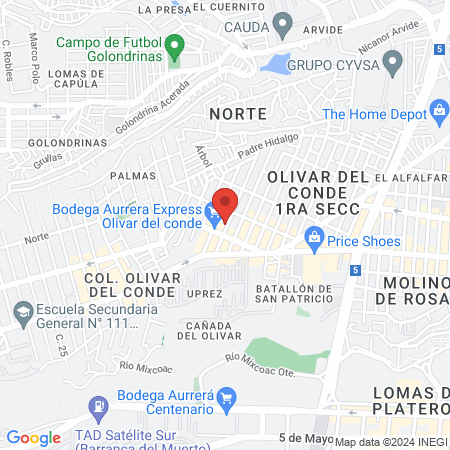 Condultorio Dental map