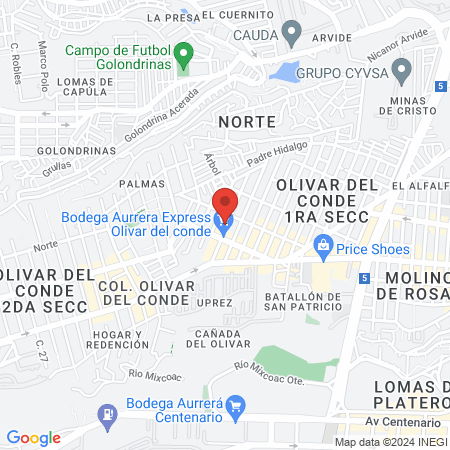 Cortés Covarrubias Salvador Dr map