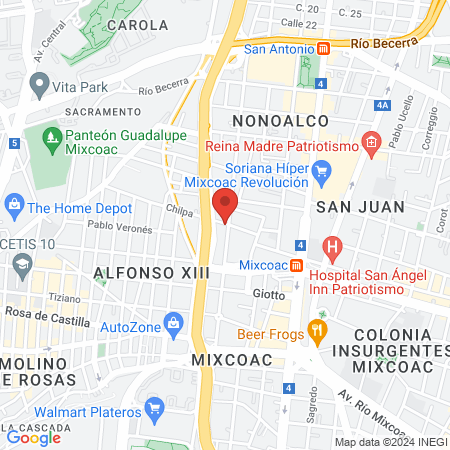 Consultorio Dental map