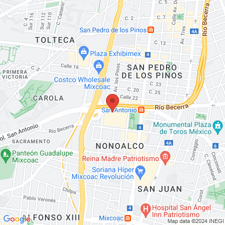 Centro Veterinario México (Medicina Preventiva) map
