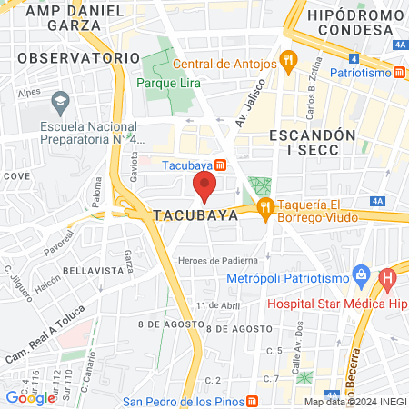 Barbería y Estética Dharma Style map