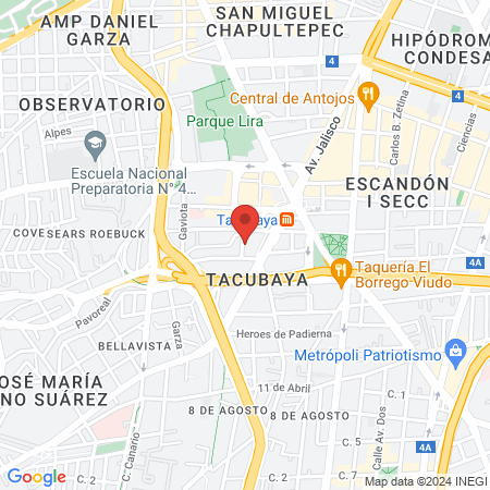 Dental Tacubaya (consultorio dental) map