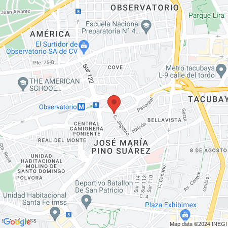 Juarez Garcia Rosa Ma map