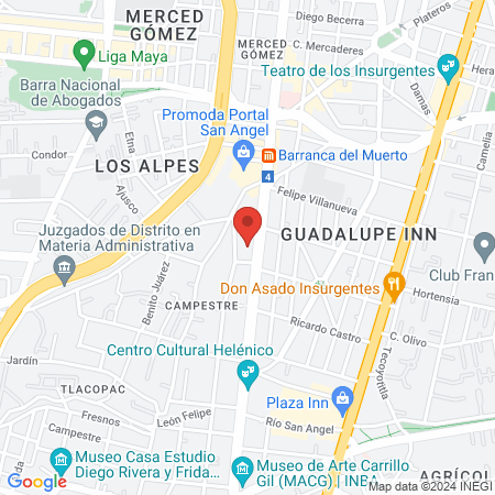 Moisés Almonte Estilista Profesional map