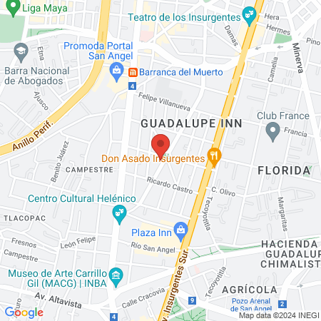 Palomeque Tenorio Luz Ma map