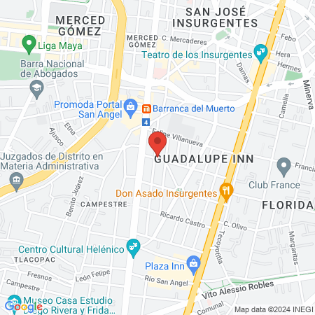 Dental Center Dr. Estrada map