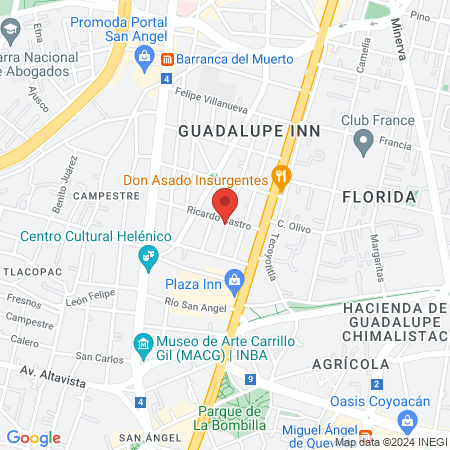 DENTISTA Claudia López map