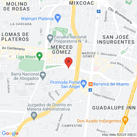 Hospital Veterinario Camcor map