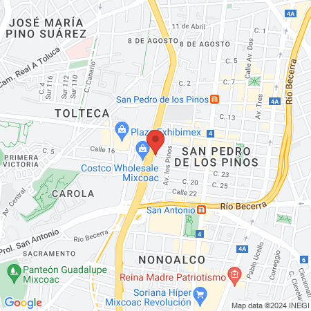 Dra. Hildegund Melendez Solórzano map