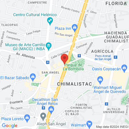 SELF estetica & spa map