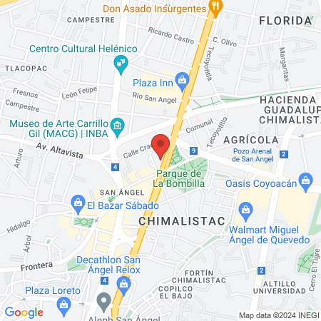 CENTRAL CENTRAL HAIR LAB map