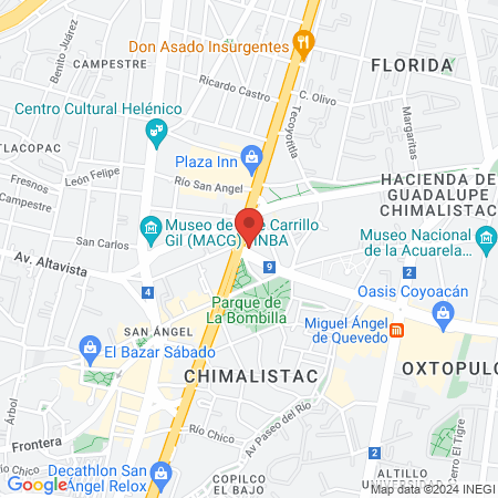 Saludental Dra. Irma Angelica Salgado Bussey map