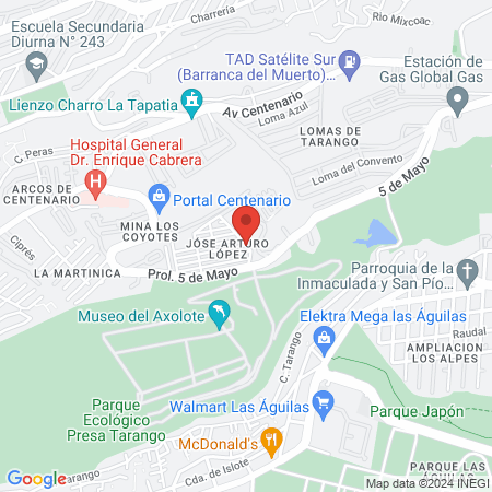 Estetica Colours map