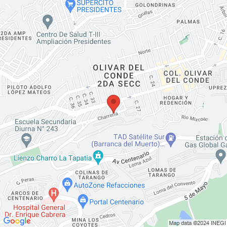 The Beauty Corner map