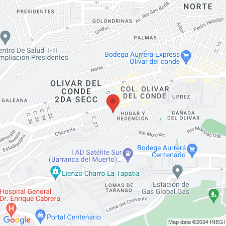 Consultorios De Terapia Física Y Rehabilitación map