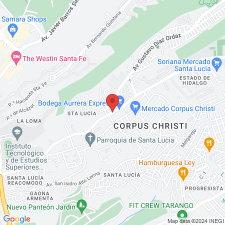 ESTÉTICA UNISEX "DE PALOMA" map