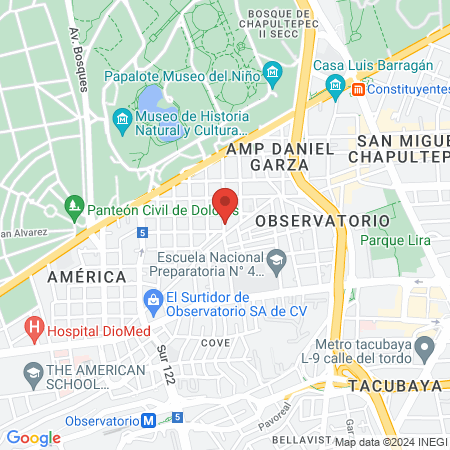 Veterinaria Garritas map