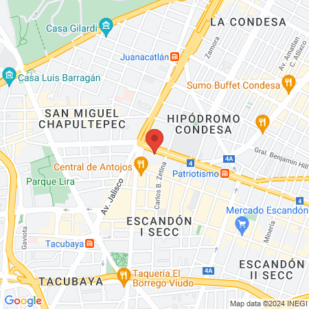 Cradeo - Centro Radiológico Dental y Estudios de Ortondocia map