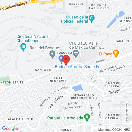 Estética Unisex Silvia map