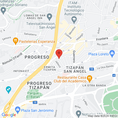 Uñas Esculturales map